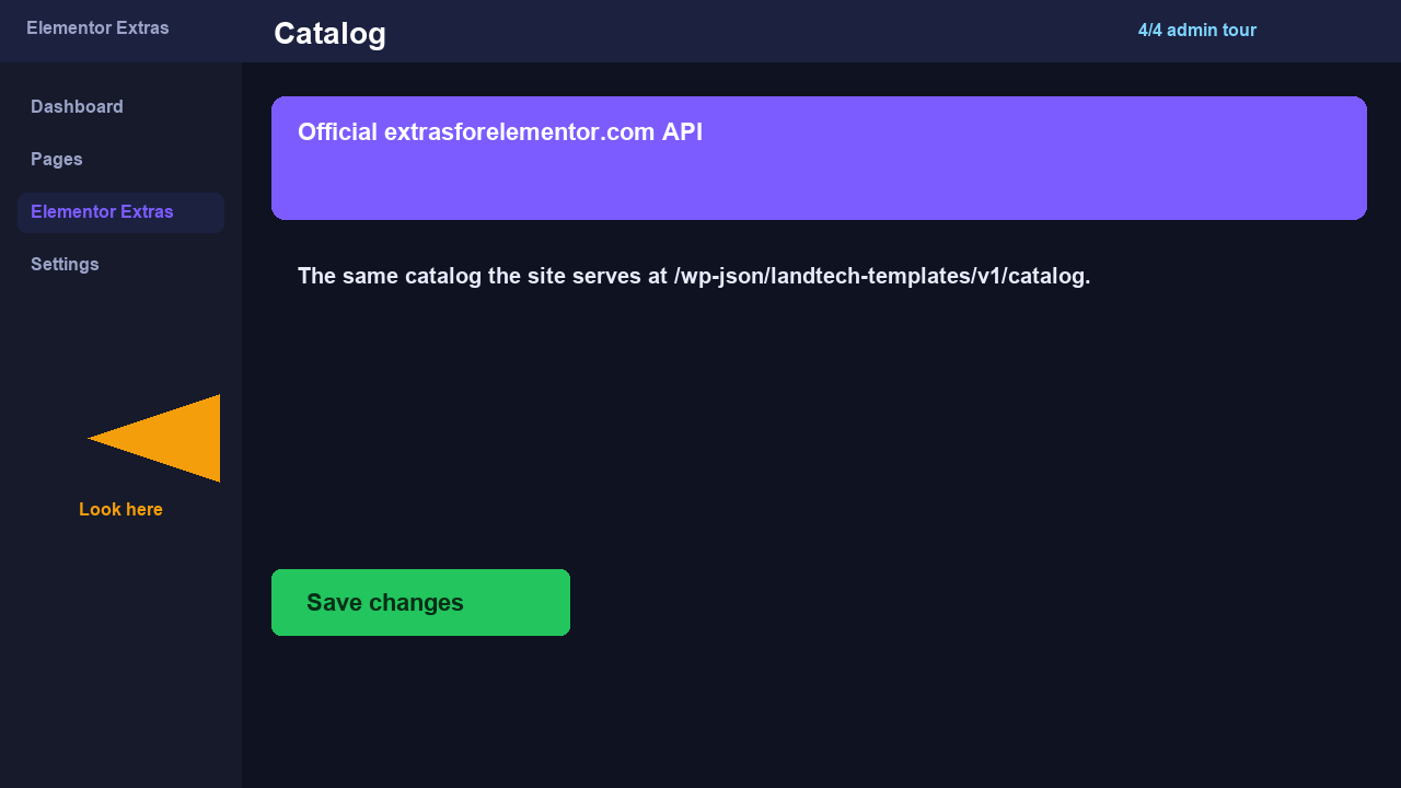 template-marketplace admin screen 4
