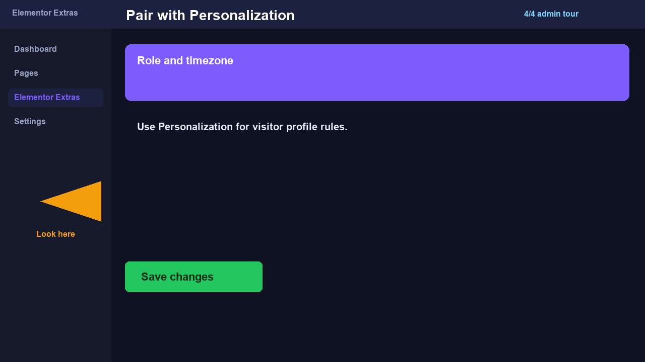 viewport-conditions admin screen 4